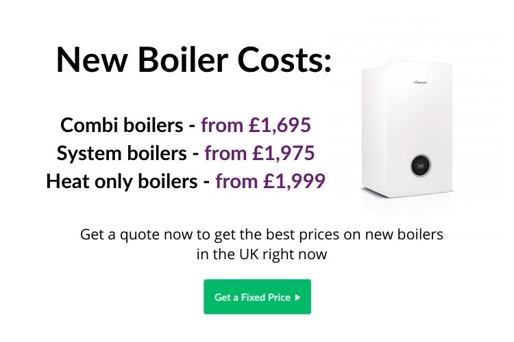 new boiler costs