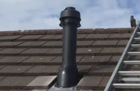 vertical boiler flue