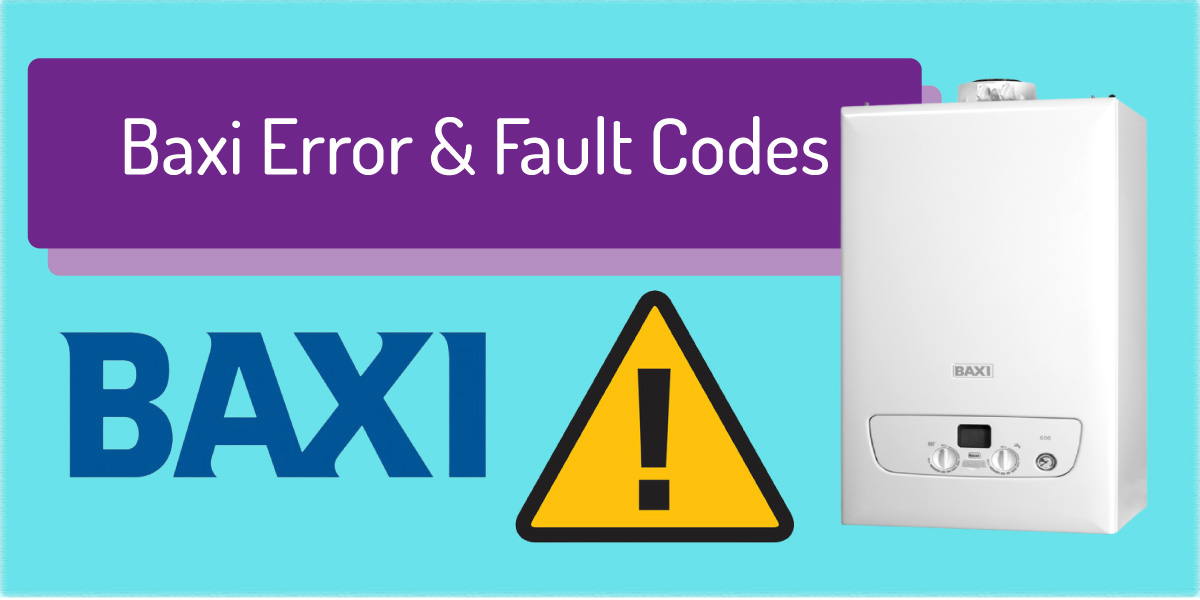 baxi boilers error and fault codes