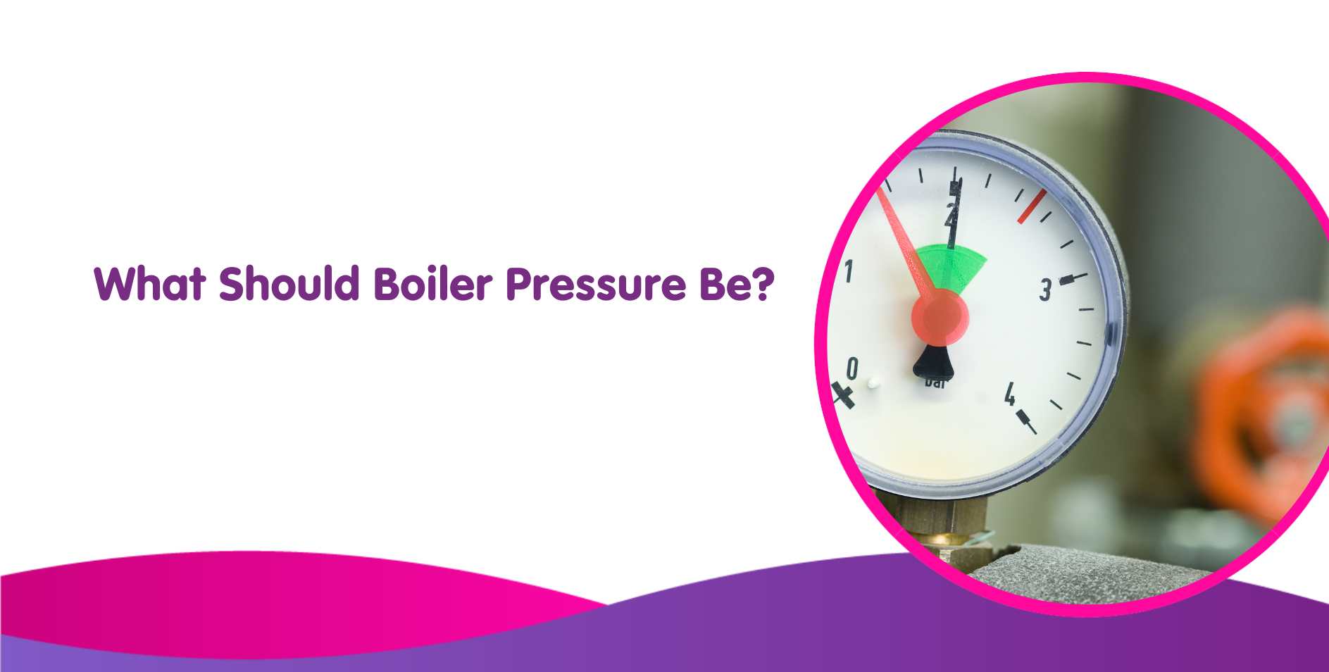 what should boiler pressure be