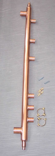 copper low loss header