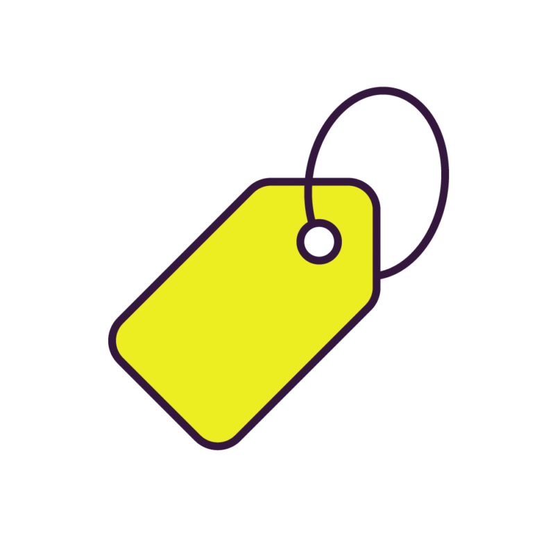 price tag