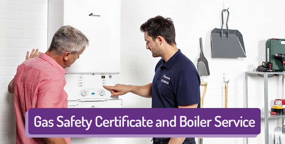 Gas safely certificate and boiler service