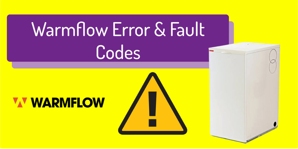 warmflow boiler error codes & trouble shooting